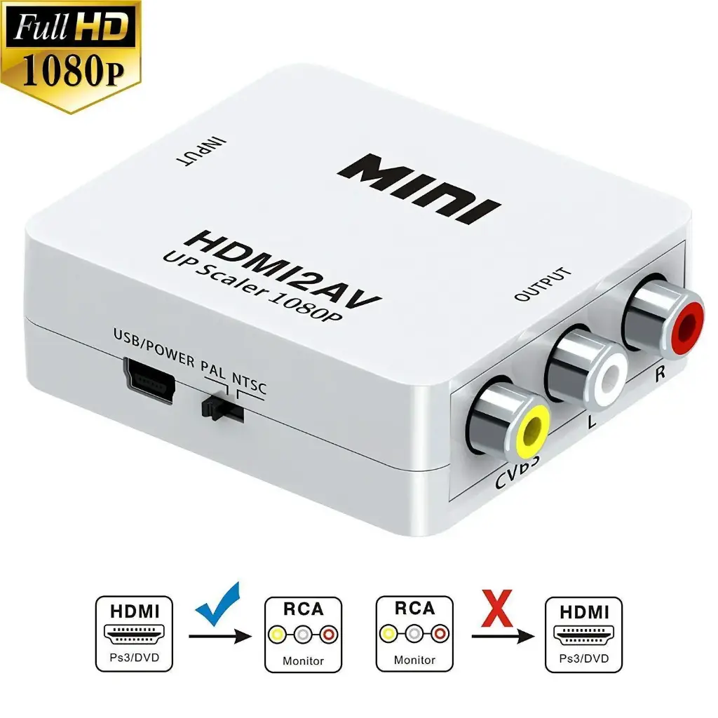 ADAPTATEUR RCA TO HDMI