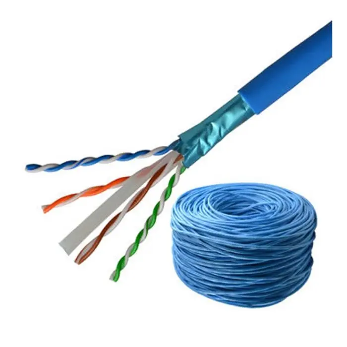 BOBINE CABLE RESEAU FTP CAT6 1M