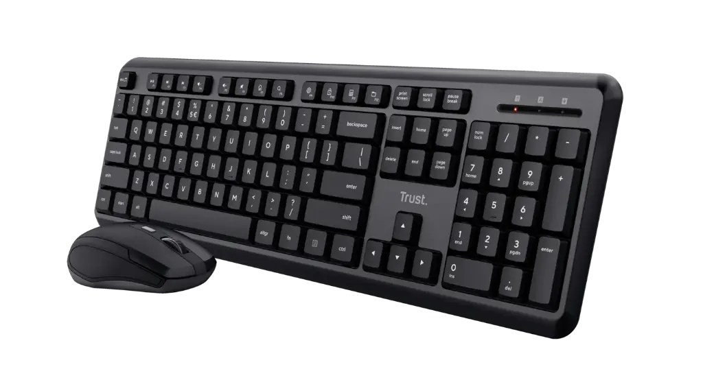 CLAVIER & SOURIS SANS FIL TRUST