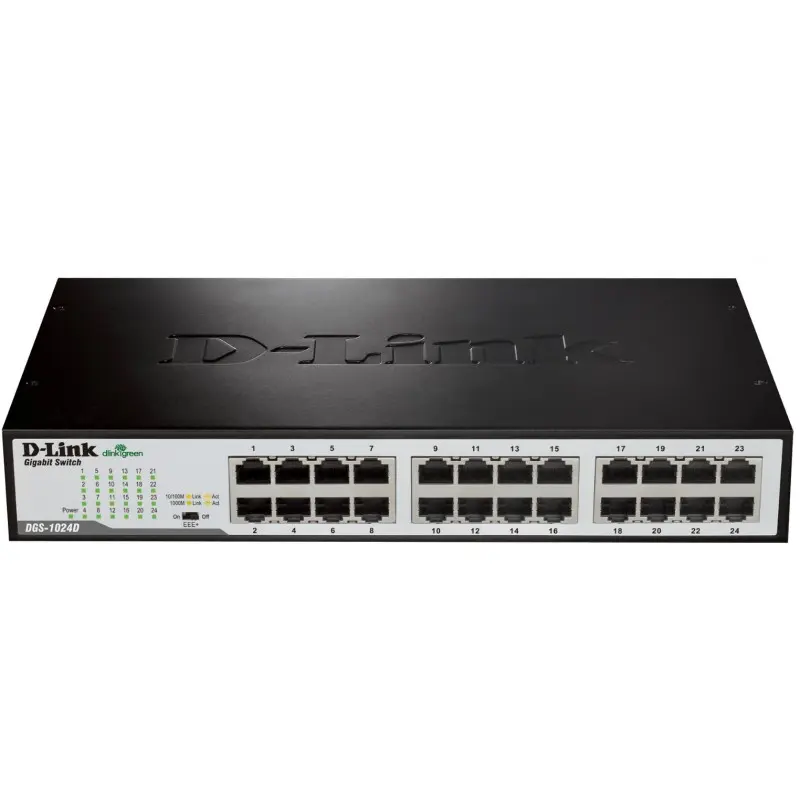 SWITCH D-LINK 24PORTS GIGABIT RACKABLE