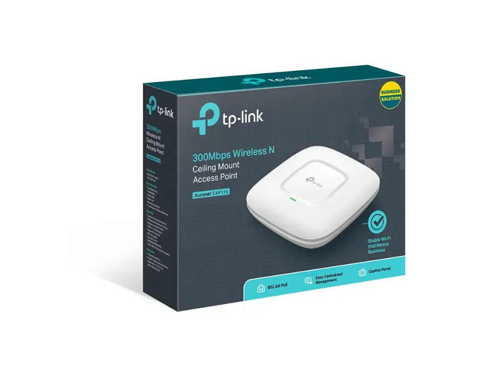 Point d'accès Wi-Fi N 300 Mbps PoE - Plafonnier