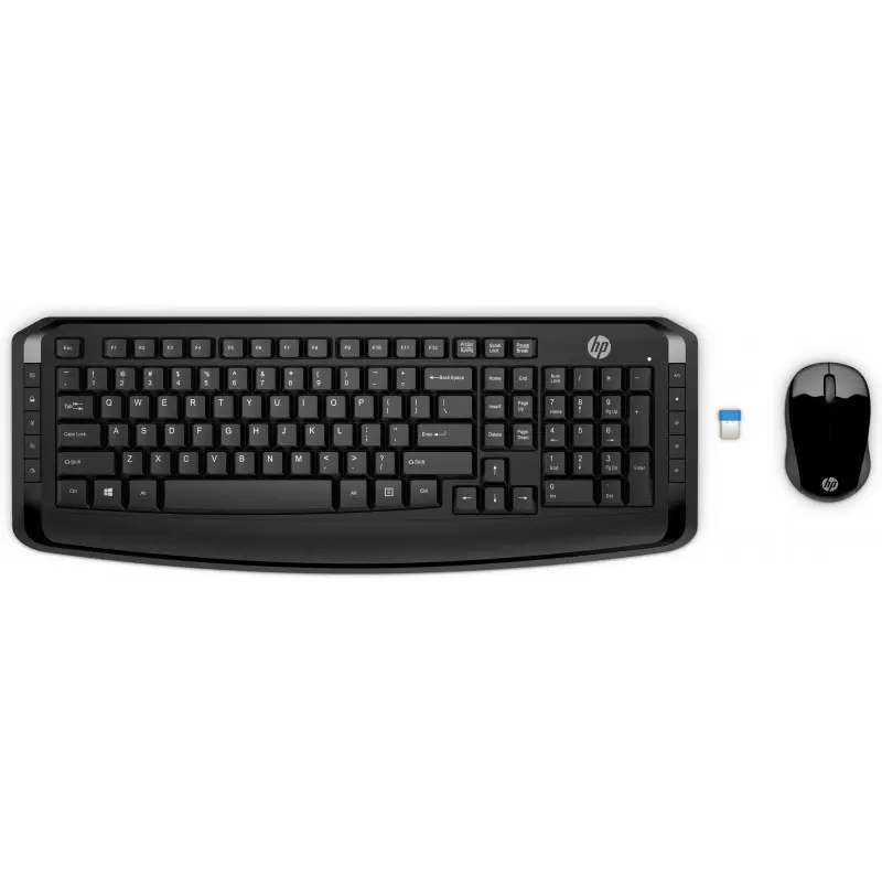 CLAVIER ET SOURIS SANS FIL HP 300