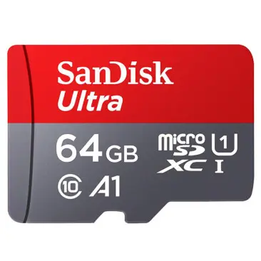 CARTE MEMOIRE MICRO SD SunDisk 64G CLASSE10 120MPS