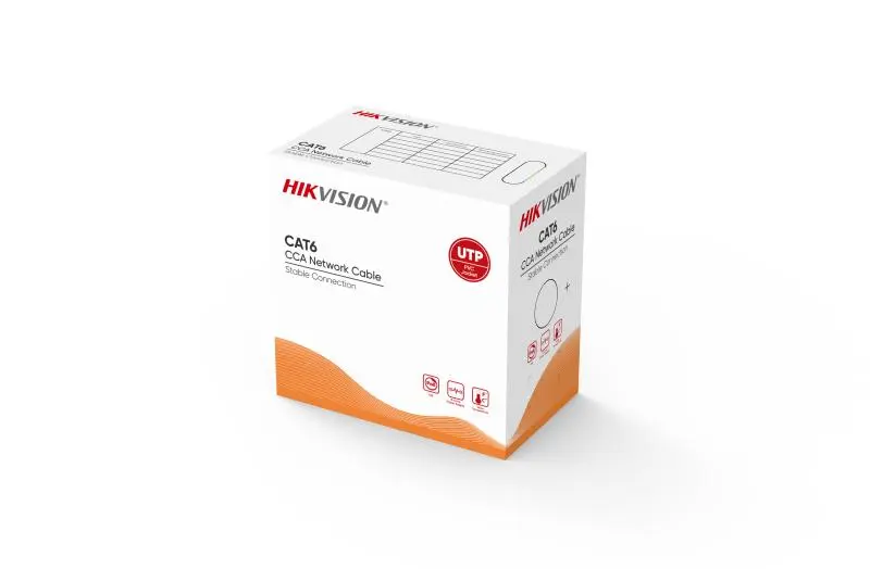 1M CABLE RESEAUX HIKVISION CAT6 UTP