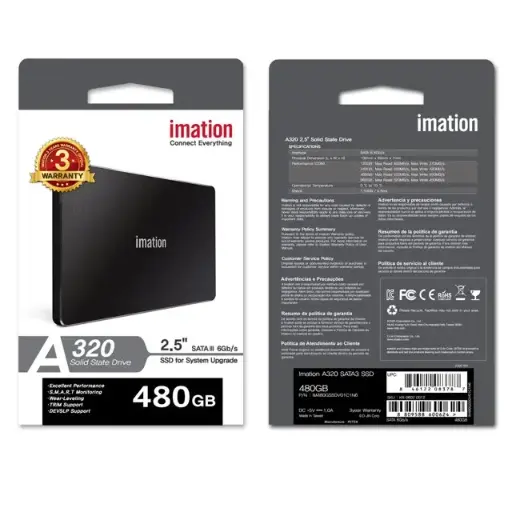 [A320] DISQUE DUR IMMATION SSD 2.5" 480G