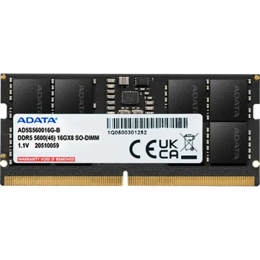 [16G DDR5 5600MHZ] MEMOIRE SODIM 16G DDR5 5600MH