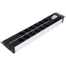 [LN-PRZ-SGT-2] MULTIPRISE 9 PORT 2P+T 19" 2U AVEC DISJENCTEUR