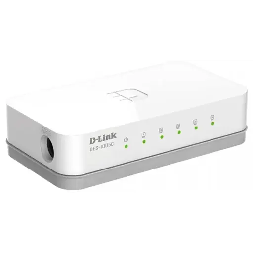 [DES-1005C] SWITCH D-LINK 5 Ports 10/100 Mbps