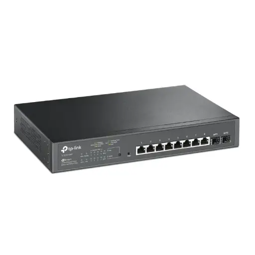 [TL-SG2210P] SWITCH TP-LINK ADMINISTRABLE TL-SG2210P 8 PORTS PoE+ et 2 PORTS SFP Gigabit
