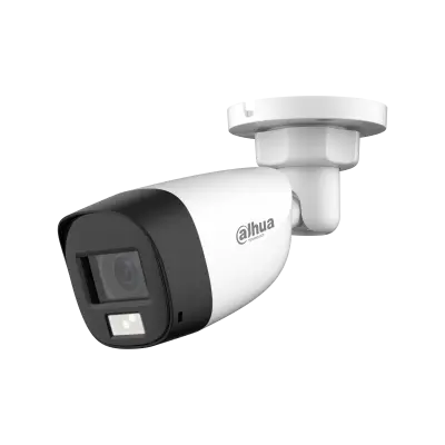 [HFW1500CLP-IL-A] CAMERA DAHUA TUBE 5MP SMART DUAL LIGHT AVEC AUDIO