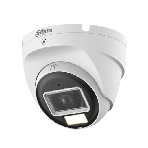 [DH-HAC-T2A21P-U-IL-A] CAMERA DAHUA DOME 2MP SMART DUAL LIGHT METAL