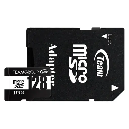 [TUSDX128GCL10U03765441466913] Carte mémoire TeamGroup Micro SDXC UHS-I U1 C10 / 128 Go