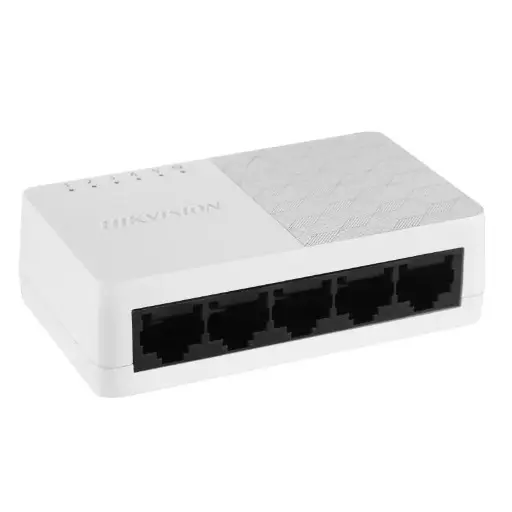 [DS-3E0105D-O] Switch HIKVISION DS-3E0105D-O 5-Port Fast Ethernet