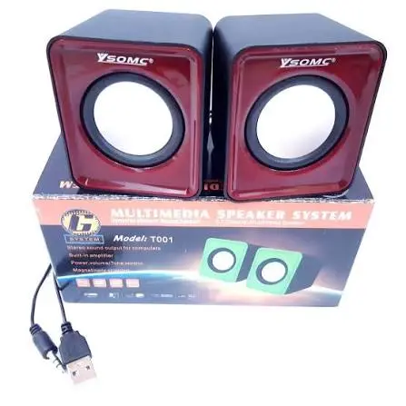[T001] Mini Haut-Parleur multimédia SPEAKERS USB 2.0